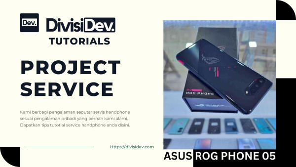 Cara Service Asus Rog Phone 5S Mati Total